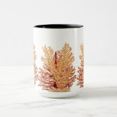 トロピカルシーカラフルコーラルリーフ海マグ マグカップ (中央)