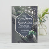 トロピカルシーサイドナイトシルバーパーム結婚ズ 招待状 (スタンド正面)