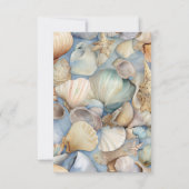 トロピカルシーシェルモダンズ結婚シーンの夕食 出欠カード (裏面)