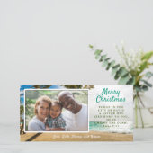 トロピカルシーズクリスチャンクリスマスフォト シーズンカード (スタンド正面)