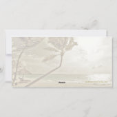 トロピカルシーズクリスチャンクリスマスフォト シーズンカード (裏面)