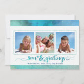 トロピカルシーソンの挨拶の三枚 シーズンカード (正面)