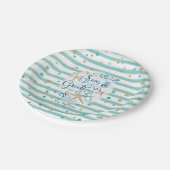 トロピカルシーソンの挨拶パーティー ペーパープレート (アングル)