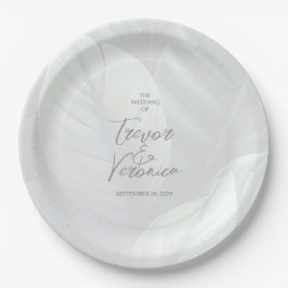 トロピカルシ結婚ックブライダルシャワー ペーパープレート