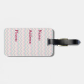 トロピカルジグザグラゲッジタグ ラゲッジタグ (裏面横)