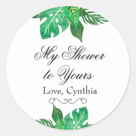 トロピカルジャングルの人気シール ラウンドシール