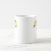 トロピカルジャングルの花嫁衣裳 ウェディング コーヒーマグカップ (中央)