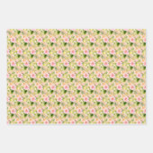 トロピカルジャングルの花 ラッピングペーパーシート (正面2)