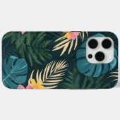 トロピカルジャングルの葉 Case-Mate iPhoneケース (裏面 (横))