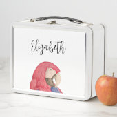 トロピカルジャングルオウムスケッチマカオ メタルランチボックス (インサイチュ)