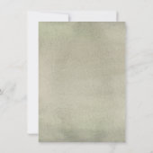 トロピカルジャングルキリン結婚式招待状 招待状 (裏面)