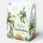 トロピカルジャングルサファリアニマルズ誕生日 フェイバーボックス (オープン)