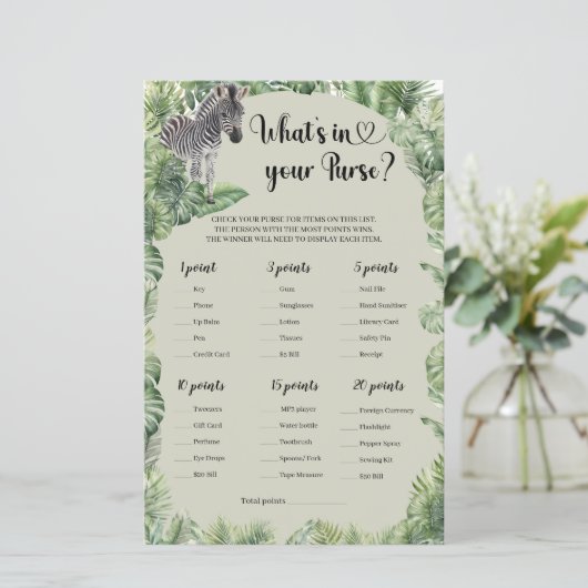 トロピカルジャングルサファリ財布ゲームの内容 (スタンド正面)