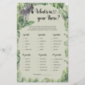 トロピカルジャングルサファリ財布ゲームの内容 (正面)