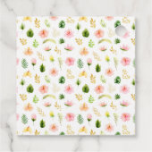 トロピカルジャングルフローラ結婚ズ・サンキュー フェイバータグ (裏面)