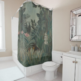 トロピカルジャングルルソーの有名アーティスト シャワーカーテン