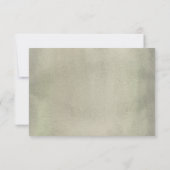 トロピカルジャングル結婚ライオンの応答カードRSVP 出欠カード (裏面)