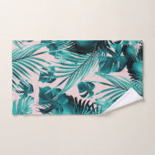 トロピカルジャングル葉の夢#4 バスタオルセット (ハンドタオル)