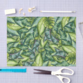 トロピカルジャングル葉植物生誕生誕祭パーティー 薄葉紙 (クラフト)