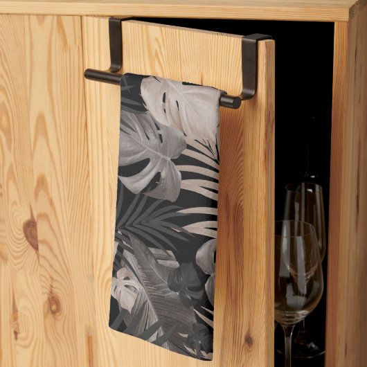 トロピカルジャングル離れナイト8 – リピート キッチンタオル (三つ折り)