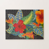 トロピカルジンジャーフラワーパズル@3dudes1life ジグソーパズル (横)