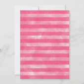 トロピカルスイカ1st誕生日パーティの招待状 招待状 (裏面)