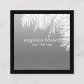 トロピカルスクエア名刺 スクエア名刺 (正面)