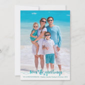 トロピカルスク航海のリプト季節のごあいさつ シーズンカード (正面)