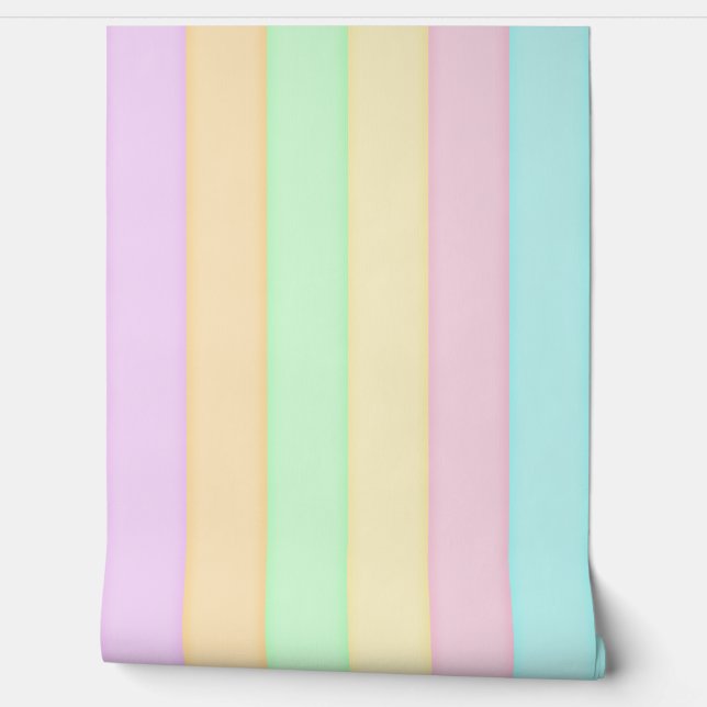 トロピカルストライプ 壁紙 (ほどく)