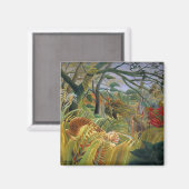 トロピカルストームのタイガー(驚いた!)ルソー マグネット (正面/裏面)