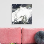 トロピカルストームアーサー キャンバスプリント (インサイチュ (リビング))