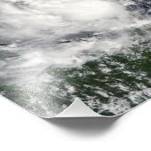 トロピカルストームカール フォトプリント            (角)