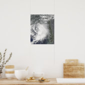 トロピカルストームクローデット ポスター (キッチン)