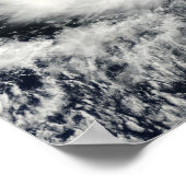 トロピカルストームダービーの衛星ビュー ポスター (角)