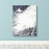 トロピカルストームハンナ キャンバスプリント (インサイチュ (ウッドフロア))