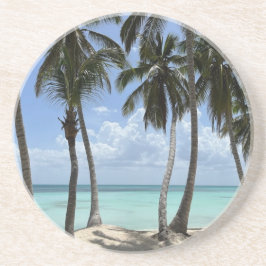 トロピカルストーン砂岩コースター コースター