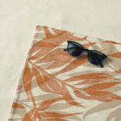 トロピカルスパ座標-アレカパームスハワイアン ビーチタオル (インサイチュ)