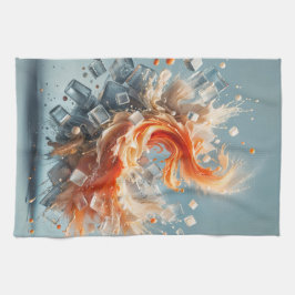 トロピカルスプラッシュ キッチンタオル