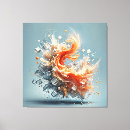 トロピカルスプラッシュ キャンバスプリント