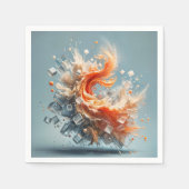 トロピカルスプラッシュ スタンダードカクテルナプキン (正面)