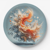 トロピカルスプラッシュ ペーパープレート (正面)