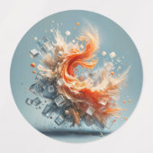 トロピカルスプラッシュ ラベル (デザイン2)