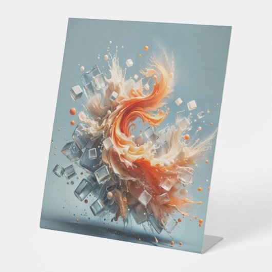 トロピカルスプラッシュ 台座サイン (正面)