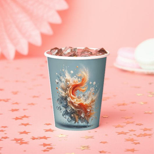 トロピカルスプラッシュ 紙コップ (インサイチュ)