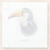 トロピカルスプレンダートゥカカスタムン ガラスコースター (裏面)