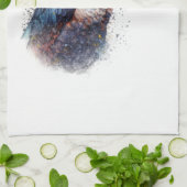 トロピカルスプレンダートゥーカン キッチンタオル (折り畳み)