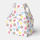 トロピカルスロス&葉ズパターン フェイバーボックス (裏面サイド)