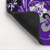 トロピカルセレナーデ(パープル)マウスパッド マウスパッド (コーナー)