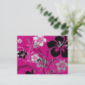 トロピカルセレナーデ（ピンク）ポストカード ポストカード (スタンド正面)