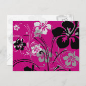 トロピカルセレナーデ（ピンク）ポストカード ポストカード (正面/裏面)